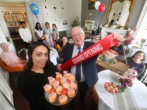 Supporting image for story: Watch: Care home opens vintage tea room that residents 'love'