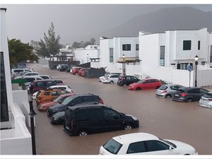 Supporting image for story: 'Frightening' floods hit popular Canary Islands destination just ahead of Easter getaways with flats 'destroyed'
