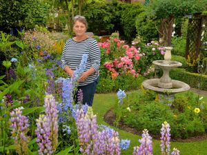 Supporting image for story: Ludlow couple open up stunning garden to raise funds for charity  
