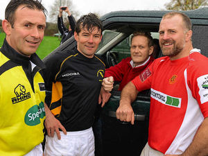 Supporting image for story: Ben's rugby match raises charity cash