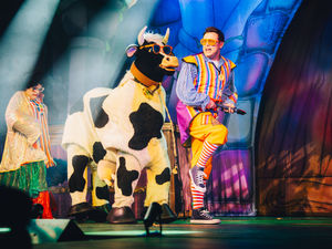 Supporting image for story: Another season of festive panto fun for Mark Rhodes as he joins Jack in tackling the beanstalk