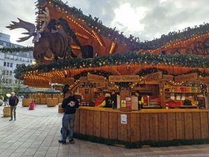 Supporting image for story: I visited Birmingham's German market on opening day and took in the sights, sounds and tastes of Christmas