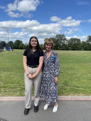 Jane with Stephanie Belle Stimpson