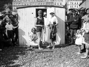 Supporting image for story: Waterproof Rolex worn by first British woman to swim the Channel up for auction