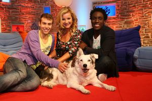 Joel DeFries, Helen Skelton, Andy Akinwolere and Mabel
