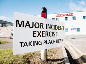 Supporting image for story: Do not be alarmed! Training exercise taking place at Shrewsbury hospital
