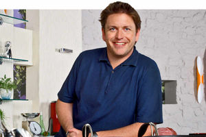 Supporting image for story: James Martin: Make-up? Not in my kitchen . . .