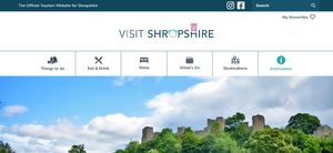 New tourism website for Shropshire: https://www.visitshropshire.co.uk/