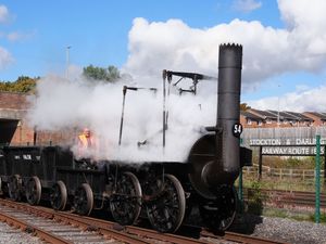 Supporting image for story: Train fans urged to stay off tracks as railway celebrates 200 years