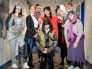 Supporting image for story: Willenhall teachers transformed into fictional favourites for World Book Day