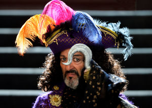 Eastenders and Corrie star Ian Reddington as Capt Hook