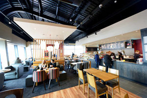 Inside the Costa Coffee