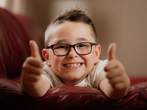 Supporting image for story: Don’t stop me now! Super stroller Noah's marathon challenge 
