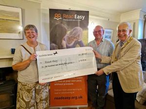 A cheque to Read Easy