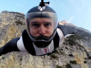 Supporting image for story: Tributes to 'amazing' wingsuit champion from Willenhall who died in base jump accident 