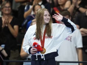 Supporting image for story: Swimmer Poppy Maskill claims Great Britain’s first gold medal of Paris 2024