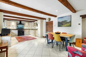 Inside the former watermill that has been renovated. Picture: Knight Frank/Rightmove.