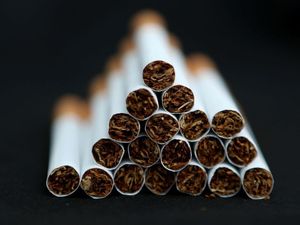 Supporting image for story: Illegal cigarettes, tobacco and disposable vapes found hidden in shop counters and unused gaming machines in Walsall