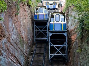 Supporting image for story: Bridgnorth Cliff Railway reopening date revealed - but leaking sewer pipe could still derail plans
