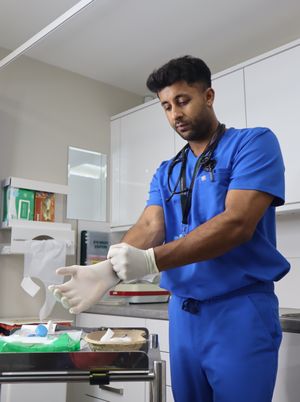Dr Kishan Bodalia is a NHS doctor in Birmingham by day