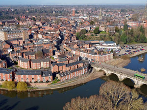 Supporting image for story: Unstable footpath in Shrewsbury to be closed for six months
