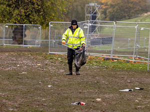 Supporting image for story: Himley Park clean-up operation begins after 22,000 turn out for firework display