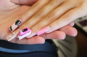 Ellie-Mae Bracknell's nail designs