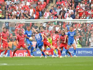 Supporting image for story: Play-off final - Walsall 0-1 Wimbledon: Saddlers suffer Wembley heartbreak