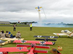Supporting image for story: Large model aircraft rally returns to Cosford