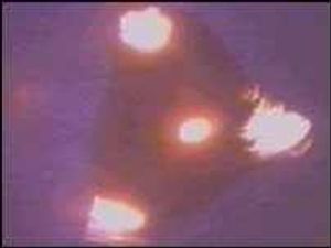 Supporting image for story: 'Dorito UFO' seen in skies