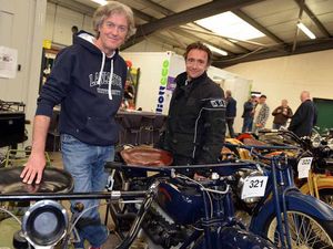 Supporting image for story: Former Top Gear petrolheads auction their bikes  as enthusiasts rev on down to show