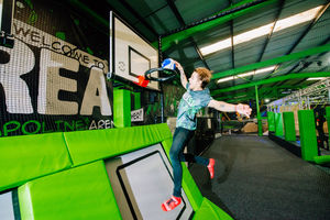 Louis Wright takes a leap