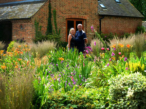 Supporting image for story: Staffordshire couple open their garden to the public - in pictures