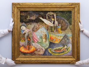 Supporting image for story: Painting by British artist Leonora Carrington sells for record £22.8m