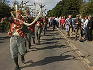 Supporting image for story: The historic Horndance