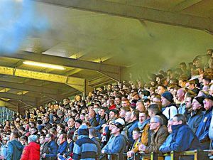 Supporting image for story: We'll ban yobs say Hednesford Town bosses