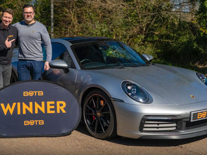 Supporting image for story: 'The last thing I won was a bottle of Jameson’s' - West Midlands dad reacts to wining Porsche 911 from 25p raffle ticket he 'bought on a whim'