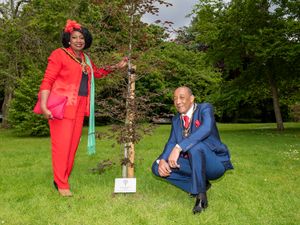 Supporting image for story: Mayor plants tree as part of Jubilee celebrations