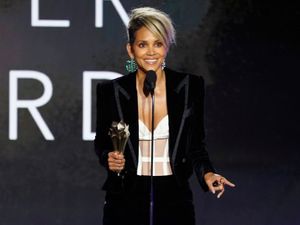 Supporting image for story: Halle Berry urges women to keep telling stories ‘showing their multitudes’