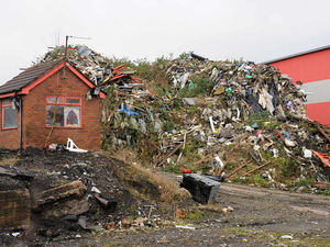 Supporting image for story: End of a nightmare as plans to swap Brierley Hill rubbish mountain for flats are backed