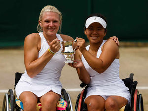 Supporting image for story: Midlands star Jordanne Whiley enjoys Wimbledon glory