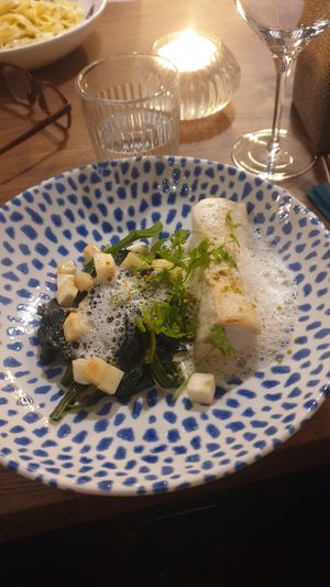 Grilled swordfish at La Bokka