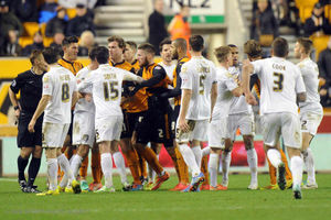 Banned - Matt Doherty's red card for Wolves in the same game against Bournemouth has been upheld.