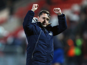 Supporting image for story: Paul Hurst remains calm as Shrewsbury go top