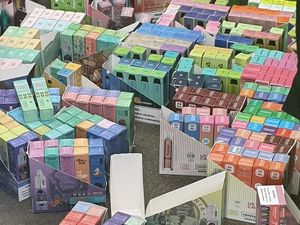 Supporting image for story: Vapes seized from Bilston shop after reports of sales to kids