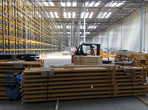 The hub will provide military supplies to the front-line
