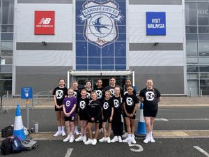 At Cardiff City FC. Photo: CNCDance
