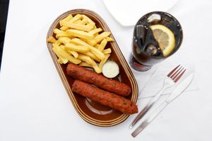 Sheesh Kebab & Chips