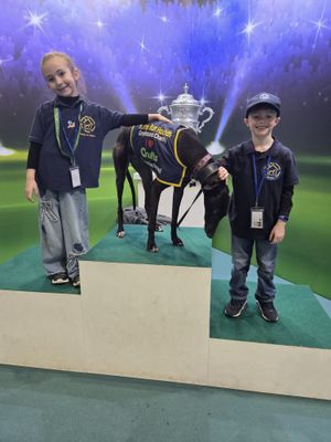 The show was attended by two of the youngest junior volunteers, who are the future of the charity 