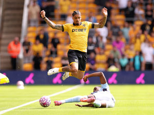 Supporting image for story: 'Don't': Wolves defender issues supporters plea and makes Brentford comeback claim as search for win goes on